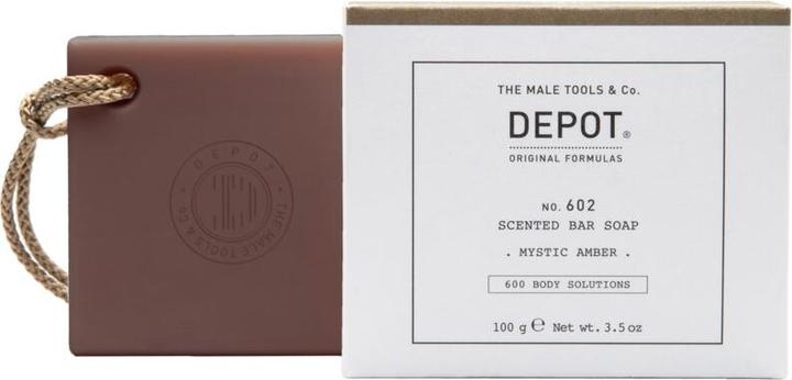 Actual product image Depot No. 602 Scented Bar Soap Mystic Amber 100g (Hard soap)
