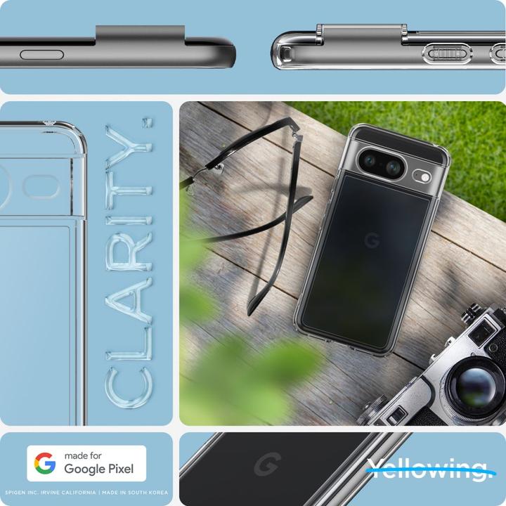 Produktbild Spigen Ultra Hybrid Google Pixel 8 Przezroczysty/Crystal Clear ACS06278 (Google Pixel 8)