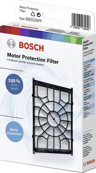 Produktbild Bosch Hausgeräte Motorschutzfilter