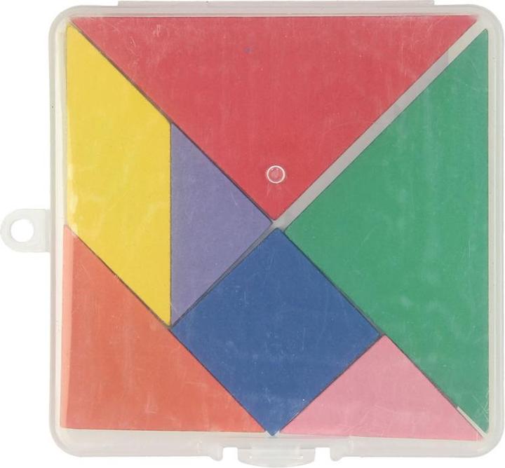 Produktbild Holz-Tangram-Puzzle, 7-tlg.