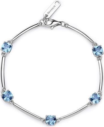 Immagine prodotto Brosway Fancy Cloud Bracciale in argento con cubic zirconia azzurra FCL05