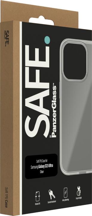 Produktbild Safe Clear TPU Case (Samsung Galaxy S23 Ultra)