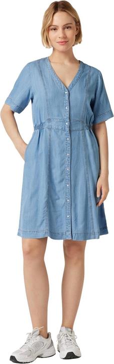 B.young jeanskleid mit v-ausschnitt lana