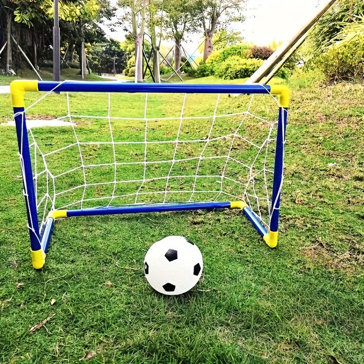 Actual product image Activity Board 2-Pack tragbares Fussballtor für Kinder, faltbares Kunststoff-Sportspielzeug, für drinnen und