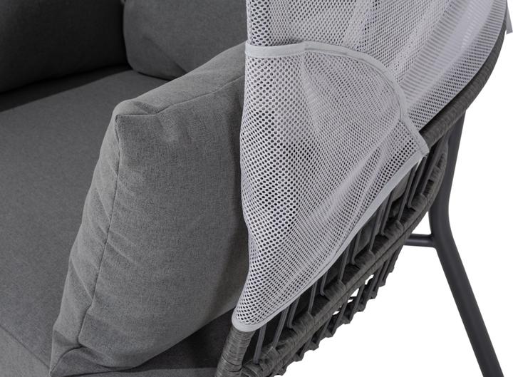 Produktbild Leco Sessel mit Fusshocker CLARA (102 cm)