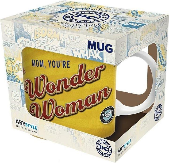 Actual product image ABYstyle DC COMICS - Mug - 320 ml - Wonder Woman Mom - subli - with box x2 (320 ml, 1 x)