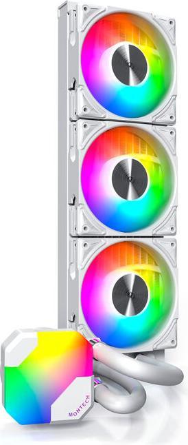 Actual product image Montech Hyper Flow ARGB 360 AIO, White