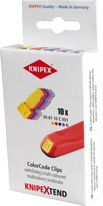 Productafbeelding Knipex Kleurcodering Clips (21 mm)