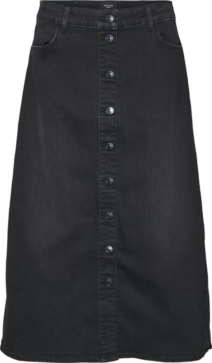 Vero Moda VMNELLY HR BUT CALF DENIM SKIRT Jeansrock