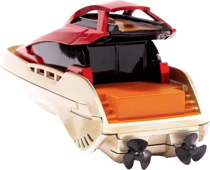 Actual product image Invento Mini Motor Yacht RC Beginner Motorboat 145 mm