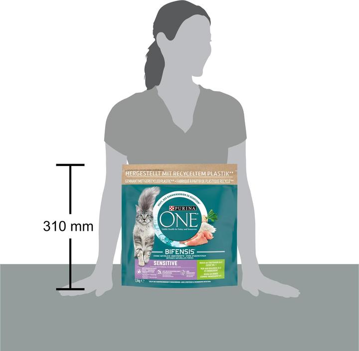 Produktbild Purina ONE Sensitive (Adult, Senior, 1 Stk., 1500 g)