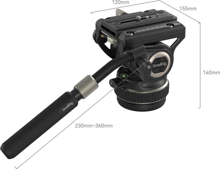 Actual product image SmallRig DH10 (Video head)