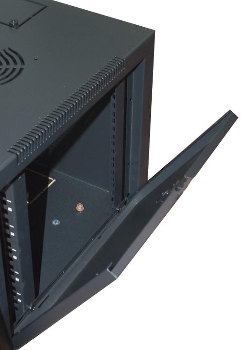 Actual product image ARMADIO A MURO 19" 6 UNIT&#192, 350*540*450MM NERO (6 RU, 19 inch rack)