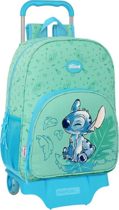 Actual product image Lilo & Stitch School Bag Aloha Turquoise 33 x 42 x 14 cm