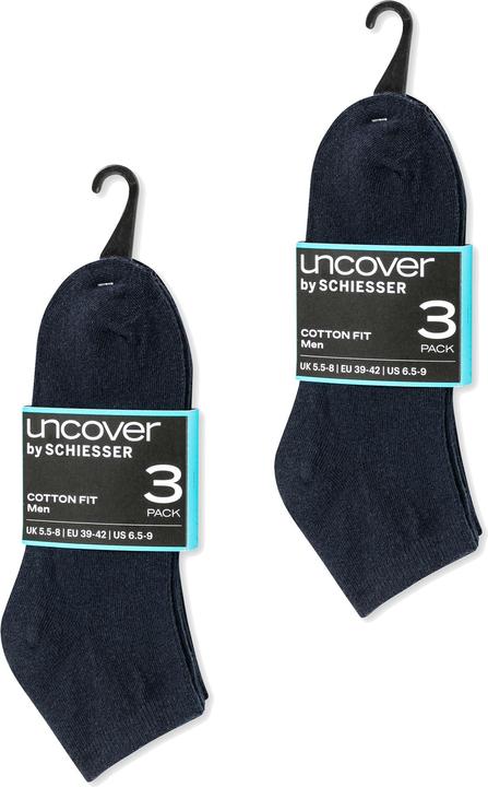 Produktbild Schiesser Sneakersocken Uncover (6er Pack, 43 - 46)