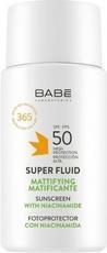 Actual product image Babe Super Fluid Mattifying Sunscreen SPF50 50ml (Suntan cream, SPF 50, 50 ml, 72.20 g)