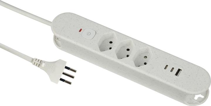 Produktbild Schönenberger Steckdosenleiste Re:Life USB (3 x, Typ 13, 1.80 m)