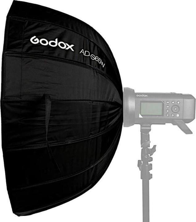 Actual product image Godox AD-S65W (Parabolic Softbox, Soft boxes, 65 cm)