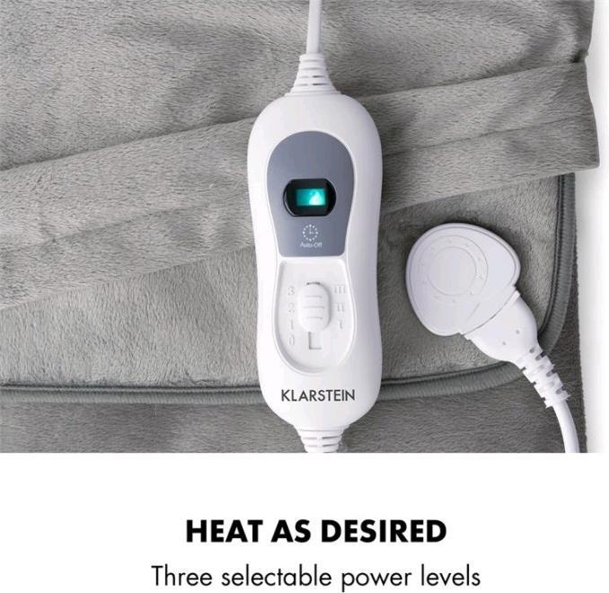Produktbild Klarstein Dr Watson Heatzone XL Heizteppich Grau