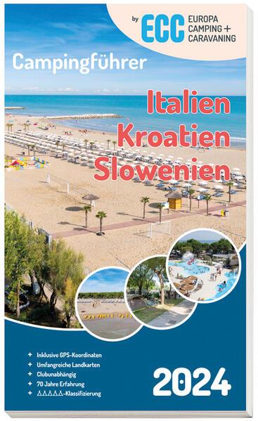 Produktbild ECC Campingführer Italien / Kroatien / Slowenien 2024