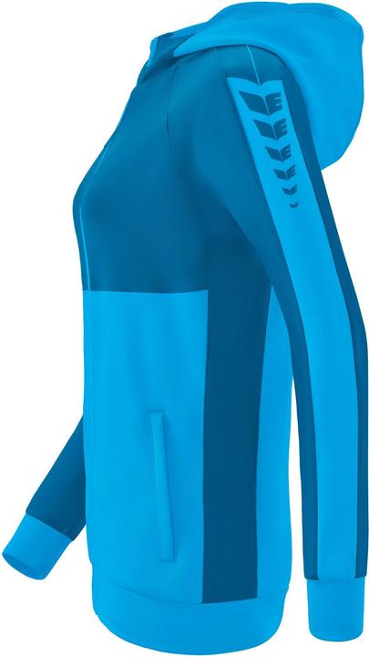 Produktbild Erima Six Wings Trainingsjacke mit Kapuze Damen (38)