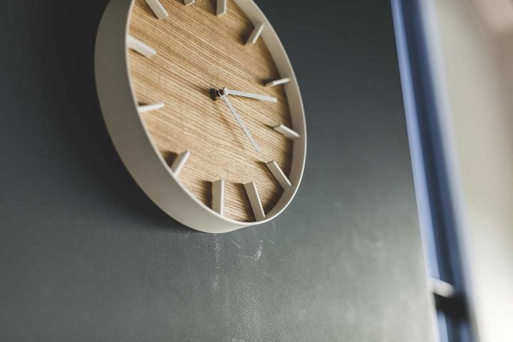 Actual product image Yamazaki Wall clock RIN (26.50 cm)