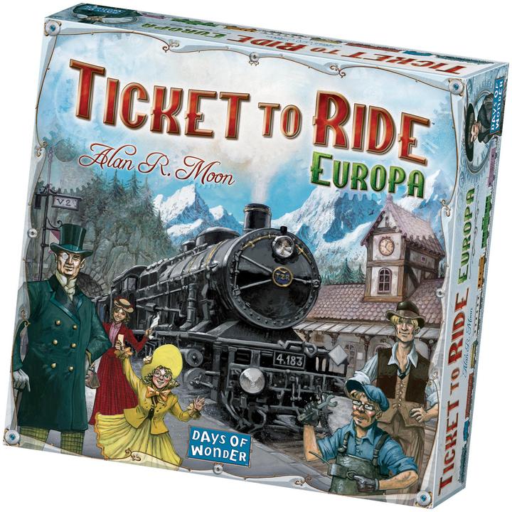 Actual product image Asmodée ASMODEE 8500 - Ticket To Ride Europa (English)