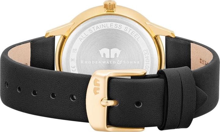 Image du produit Multifonctions Amidala en cuir véritable or jaune - 34088 (Montre analogique, 38 mm)