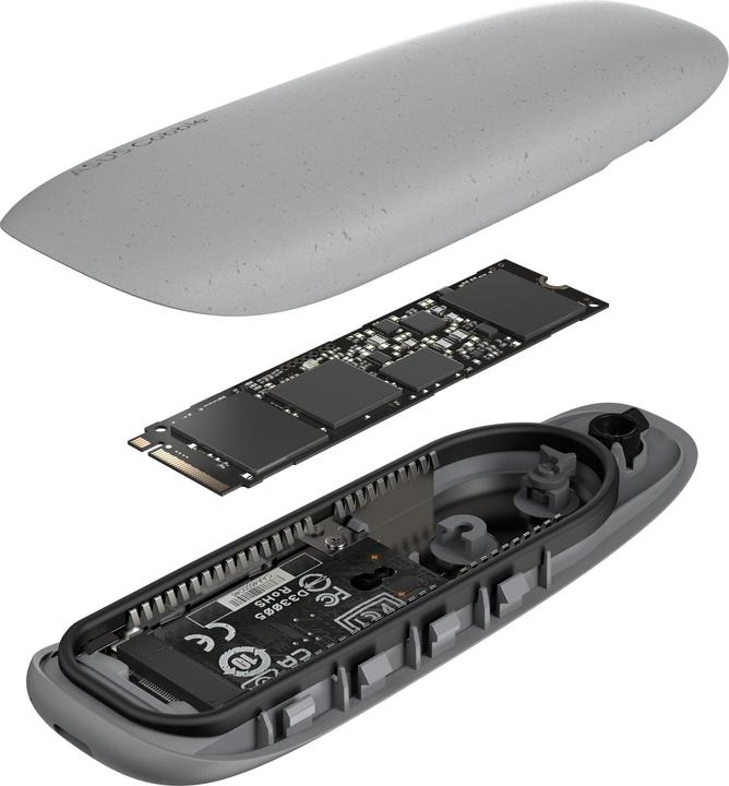 Produktbild ASUS Geh COBBLE GRAY Speichergehäuse (M.2)