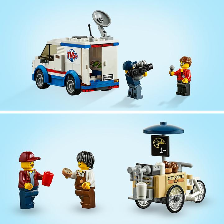 Image du produit LEGO Ouverture d'une grande beignerie (60233, LEGO City)