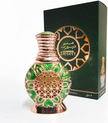 Actual product image Al Haramain Desert - perfumed oil - 15 ml (Extrait De Parfum, 15 ml)