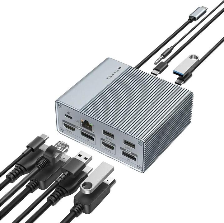 Produktbild Targus HDG212B-GL (USB-C, 2 Ports)