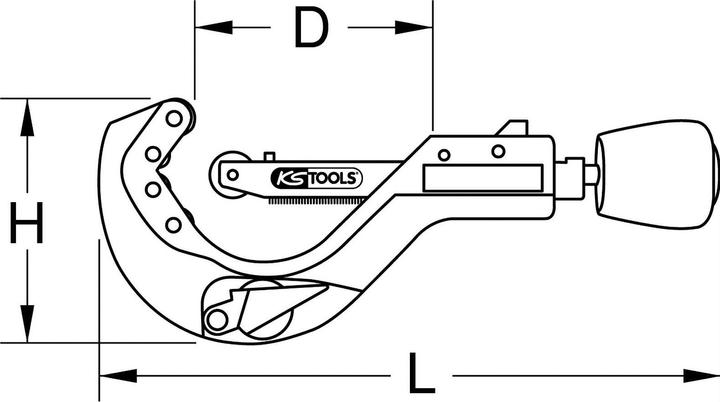 Produktbild KS Tools Automatik-Rohrabschneider (225 mm)