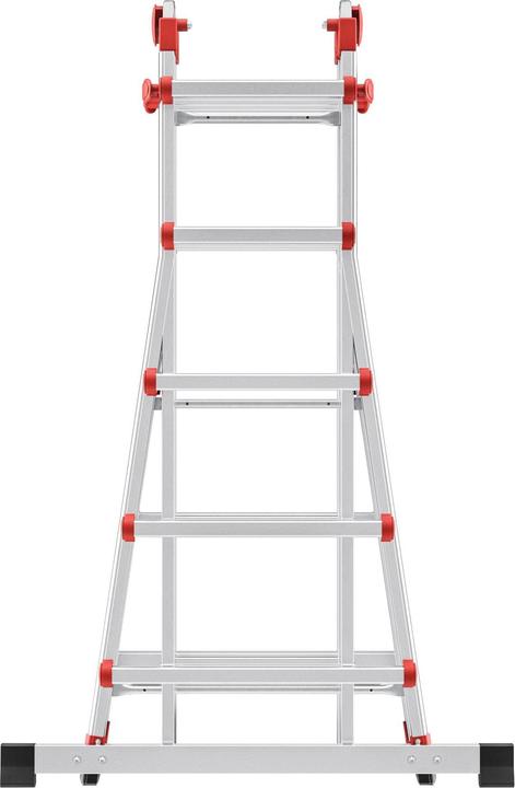 Produktbild Hailo Mulitfunktions-Teleskopleiter (Stehleiter, Teleskopleiter, Mehrzweckleiter, 24 cm)