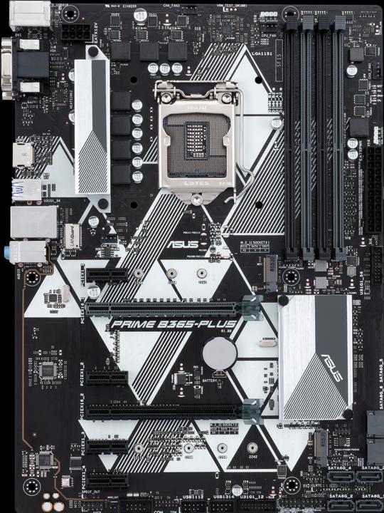 Image du produit ASUS Prime B365-Plus (LGA 1151, Intel B365, ATX)