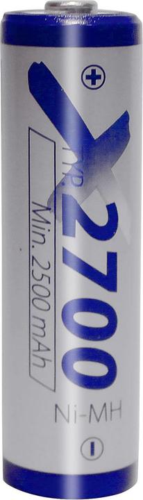 Immagine prodotto XCell NH XC 4X2700 - NiMh Akku AA Mignon 2700 mAh 4er-Pack - Akku - Mignon (AA) (1.20 V, 2700 mAh)