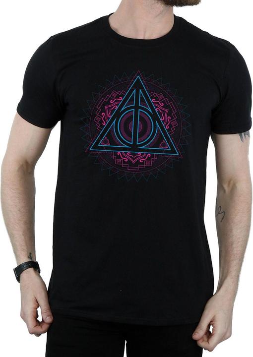 Immagine prodotto Neon Deathly Hallows Maglietta Uomo (S)