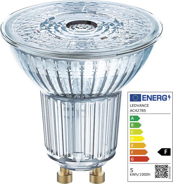 Produktbild Osram Led Superstar Par16 (GU10, 4.50 W, 350 lm, 1 x, F)