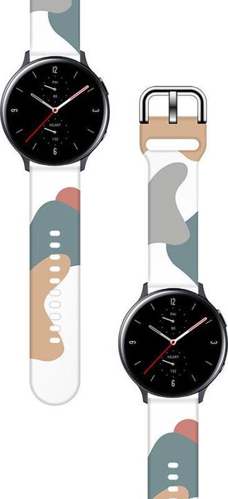 Actual product image iLike Strap Moro Band For Samsung Galaxy Watch 42mm Silicone Strap Camo Watch Bracelet (42 mm)