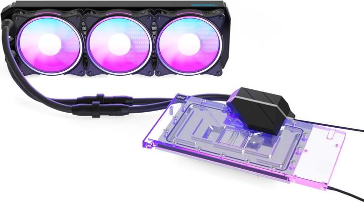 Alphacool Eiswolf 2 AIO - 360mm RTX 4080 Suprim mit Backplate