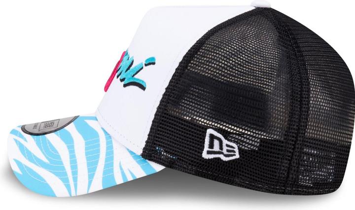 Actual product image New Era A-Frame Snapback Trucker Cap - Miami F1 Haas (One size)