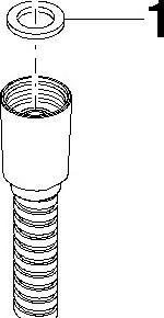 Immagine prodotto Dornbracht Tubo doccia in metallo Villeroy & Boch1/2"x1/2"x1250 mm (125 cm)