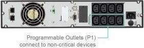 Actual product image Fortron UPS Clippers RT 1kVA (1000 VA, 1000 W, Online double converter UPS)
