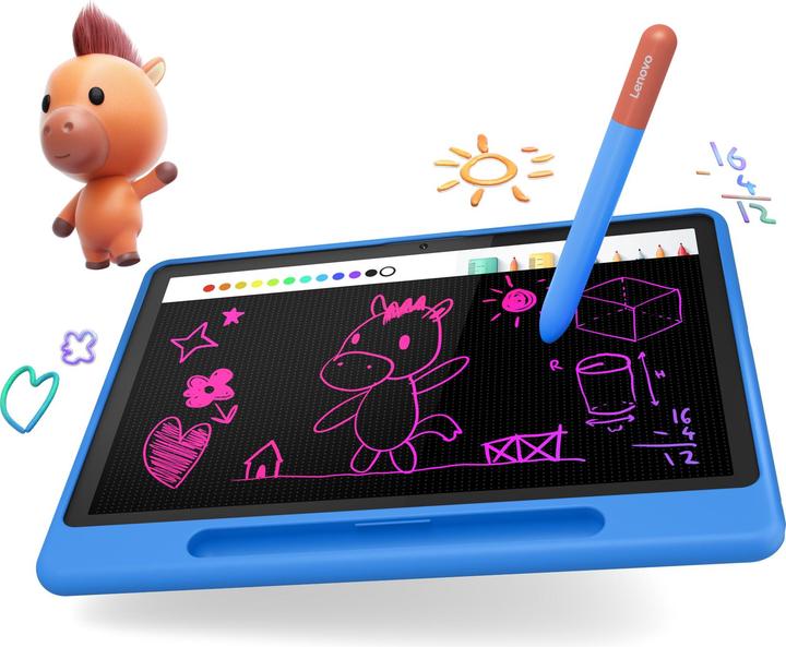 Produktbild Lenovo Tab + Kids Bumper (nur WLAN, 10.10", 128 GB, Luna Grey)