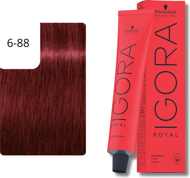 Image du produit Schwarzkopf Professional Igora Royal (6-88 Blond foncé rouge extra rouge foncé)
