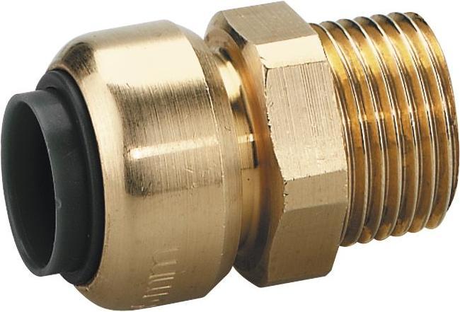 Produktbild Schneider Einschraubsteckverbinder gerade AG 1/2" für 22 mm Druckluftrohr