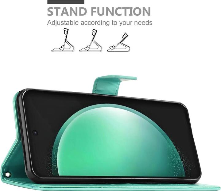 Image du produit Cadorabo Coque pour Samsung Galaxy S24 FE pour Fleur Book (Samsung Galaxy S24 FE)