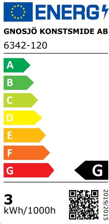 Energie-Label Konstsmide Micro-Lichterkette (3 m)