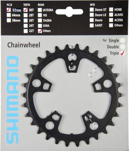Image du produit Shimano Plateau FC-R563 30 dents D noir (30)