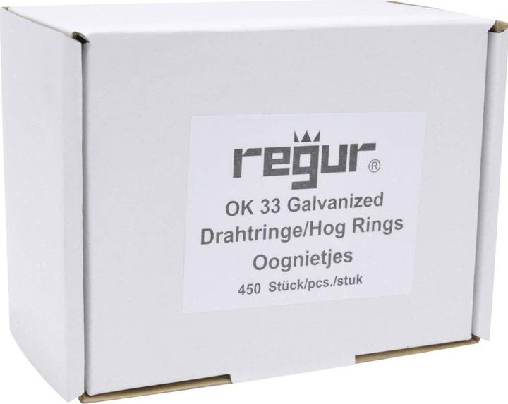 Image du produit Regur OK 33 Agrafes à oeillet galvanisées (1 x)
